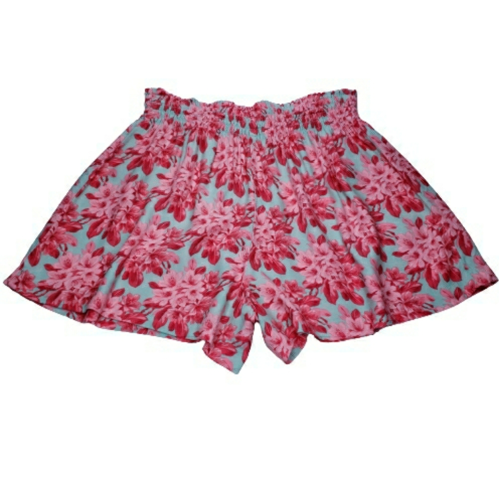 LOFT Floral Print Pull On Shorts